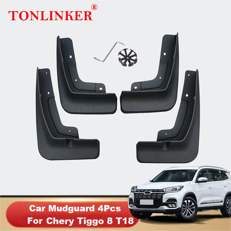 

4 шт., брызговики TONLINKER для Chery Tiggo 8 T18 2020 2021 2022