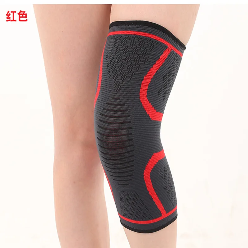 TJ-TingJun Professional Sports Kneepad Basketball Football Breathable Anti-collision Mountain Climbing Men Leg Protection 80