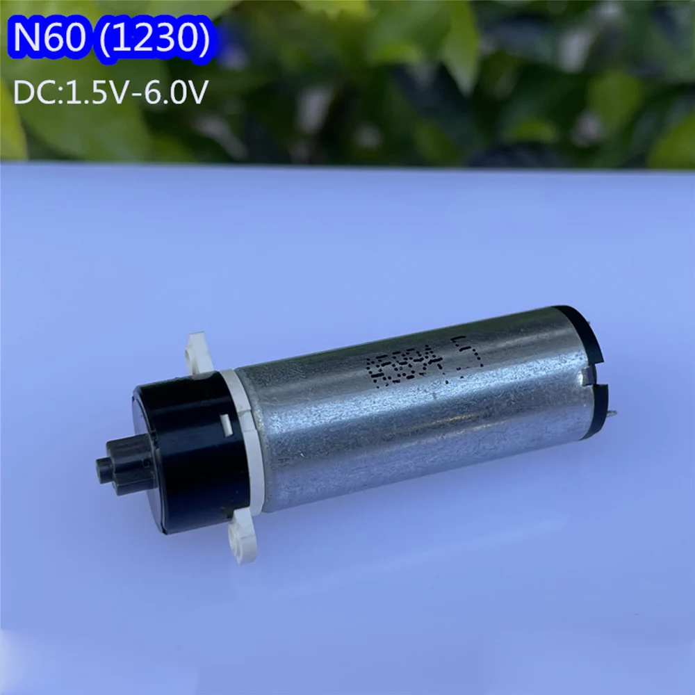 DC 1.5V-6V Micro 12mm N60 Precision Planetary Gear Motor Plastic Gear Box 40-150RPM Slow Speed for Beauty Instrument&smart Lock