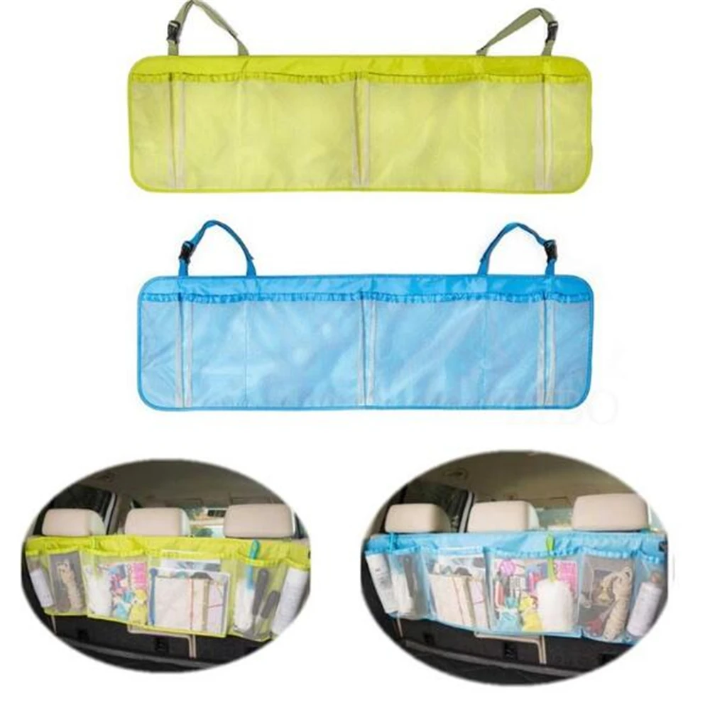 Car Waterproof Drink Food Holder Storage Box Basket Tool Container Rear Storage Bag Car Trash Trunk storage Bag