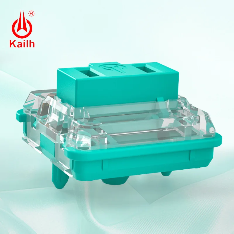 Kailh-مفتاح لوحة مفاتيح شوكولاتة منخفض المستوى ، مفتاح RGB SMD kailh ، لوحة مفاتيح ميكانيكية ، أبيض ، حساسية يدوية ، مفاتيح روبن #2