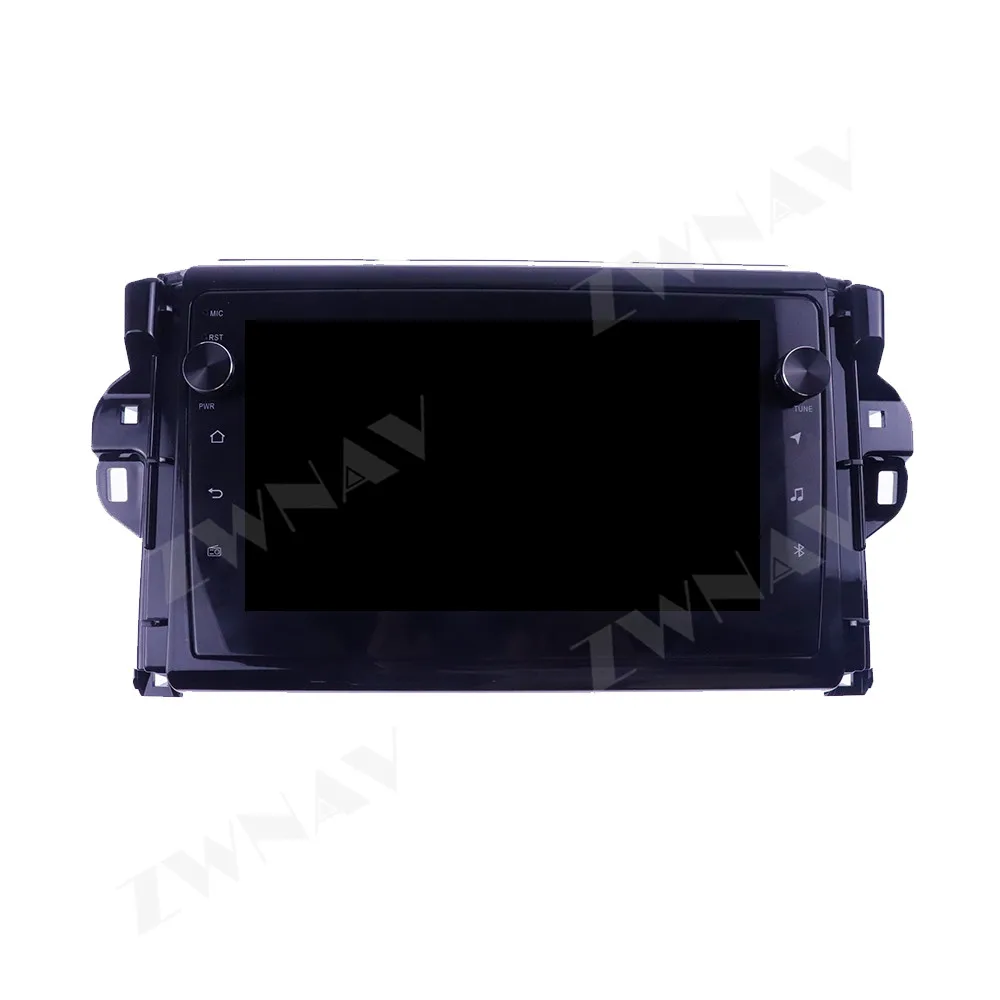 Touch Screen Car DVD Player Android 10 4+128G For Toyota Fortuner 2015-2018 GPS Navigation IPS Auto Radio Multimedia Heard Unit