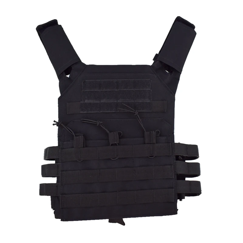 Adjustable JPC Tactical Vest Molle Vest Outdoor Hunting Airsoft Paintball Molle Vest With Chest Protective Plate Carrier Vest