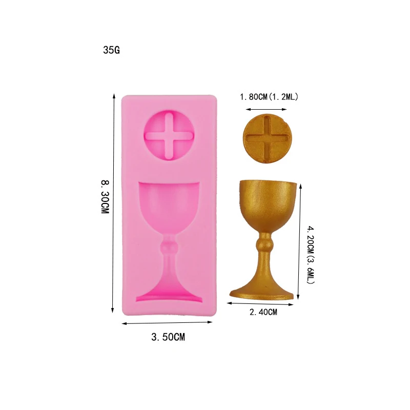 Kitchen Accessories San-greal Holy Grail Football Fondant Cooking Tools Pastry Cake Decorating For Baking Resin Candy