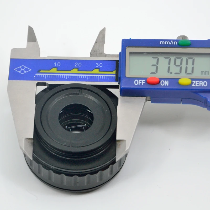 FYSCOPE Original Authentic 0.5X Focus Adjustable Microscope C Mount Adapter for New Type Trinocular Stereo Microscopio