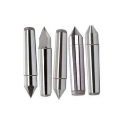 High Precision Alloy Fixed Thimble Morse MT2 MT3 MT4 MT1 Lathe Grinder Carbide Fixed Center Reverse Centre Half Missing Top Tip