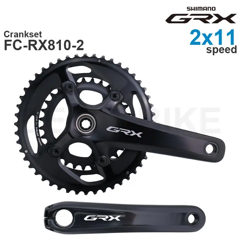 SHIMANO GRX - Gravel Crankset FC-RX810-2 48-31T 170mm 172.5mm- 2x11-speed Original parts