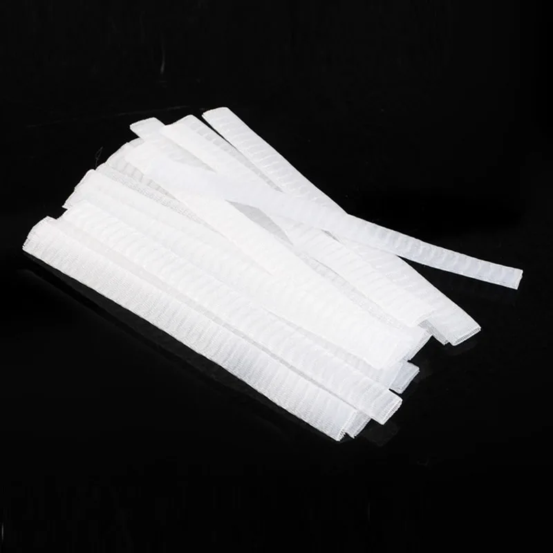 50 Pcs Mesh Flexible Net Protectors Cover Sheath Beauty White Cosmetic Make Up Brushes Guards Convenient Brochas Maquillaje Tool