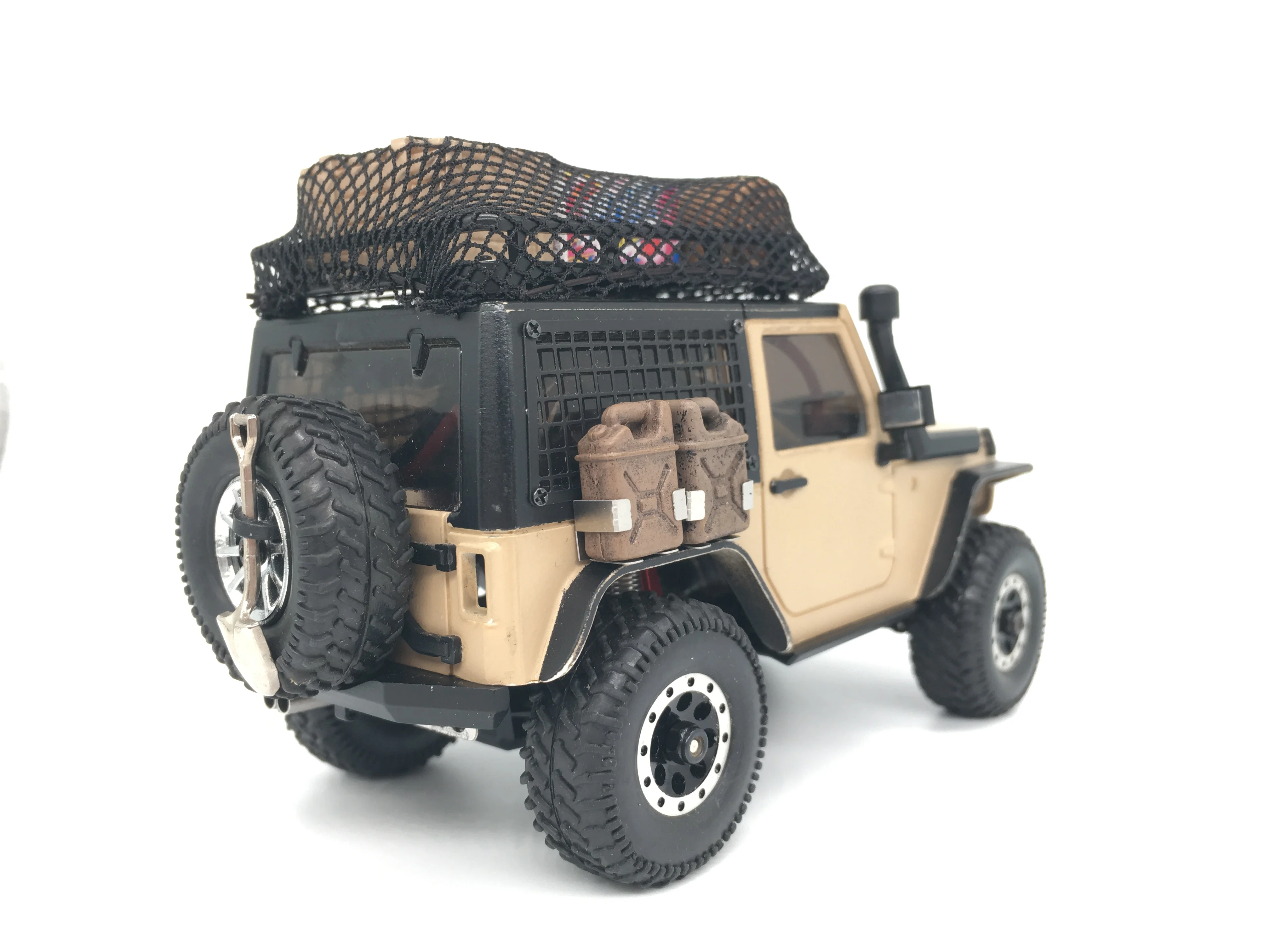 Orlandoo Hunter A01 Simulation Wrangler 1/35 Assembly Model Mini RC Off-Road Climbing Vehicle KIT Wrangler Crawler DIY Part