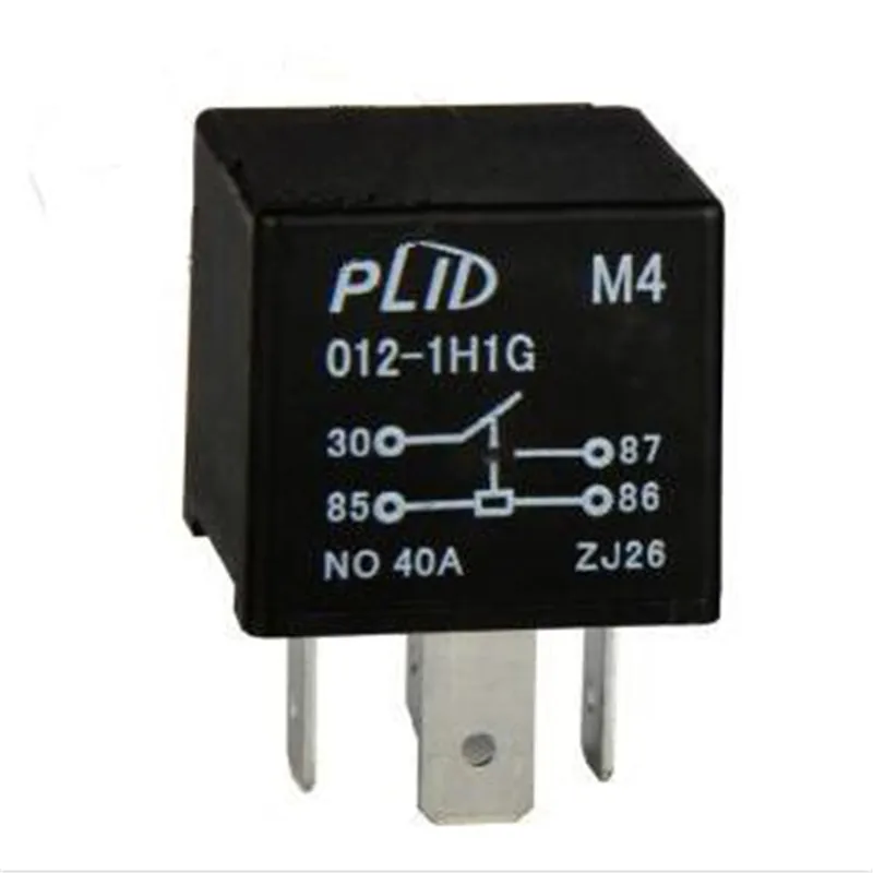 

12VDC relay PLID M4 012-1H1G PLID M4 012 1H1G PLIDM40121H1G PLID-M4-012-1H1G 12VDC 40A