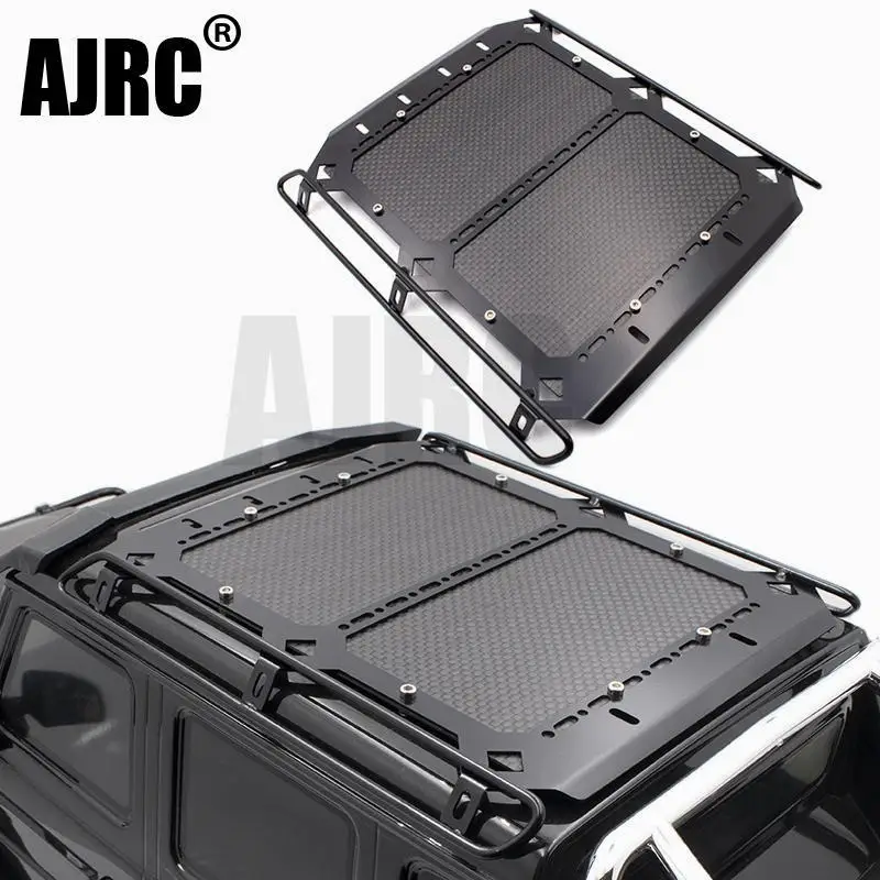 For Trax Trx-4 Trx4 G500 Trx6 Trx-6 G63 6x6 Metal Roof Luggage Rack Diy Remote Control Car Accessories Luggage Rack