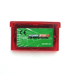 EU Version Megaman Battle Network 5 Team Protoman Red Sun for 32 Bit Handheld Console Video Game Cartridge Console Card