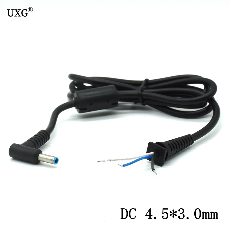 DC 4.5 X 3.0mm Power Supply Plug Connector With Cord / Cable For Hp Envy Pavilion 14 15 Laptop Adapter Charger Cable 1.2M 4FT