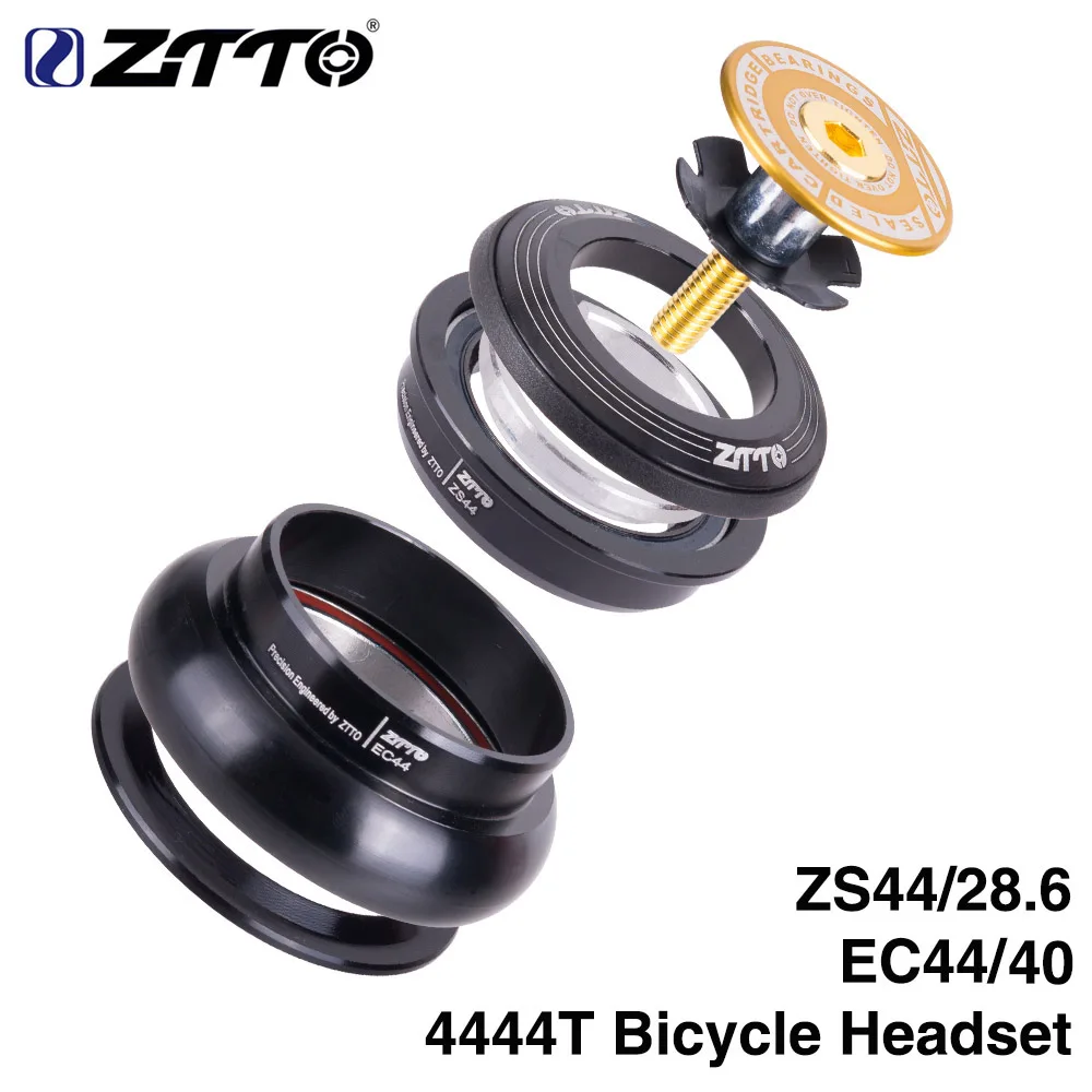 

Велосипедная гарнитура 44 мм ZS44 EC44 CNC 1 1 1/4 "-1 1 1/4", рама с прямой трубкой для конической трубки вилки 1/8, адаптер для коридора 1/2 T
