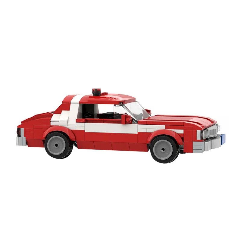 

Модель автомобиля MOC Starskys Hutch 1976 Grans, автомобиль Torinos, строительные блоки, сборные детские игрушки «сделай сам» для мальчиков, подарок 258 шт.