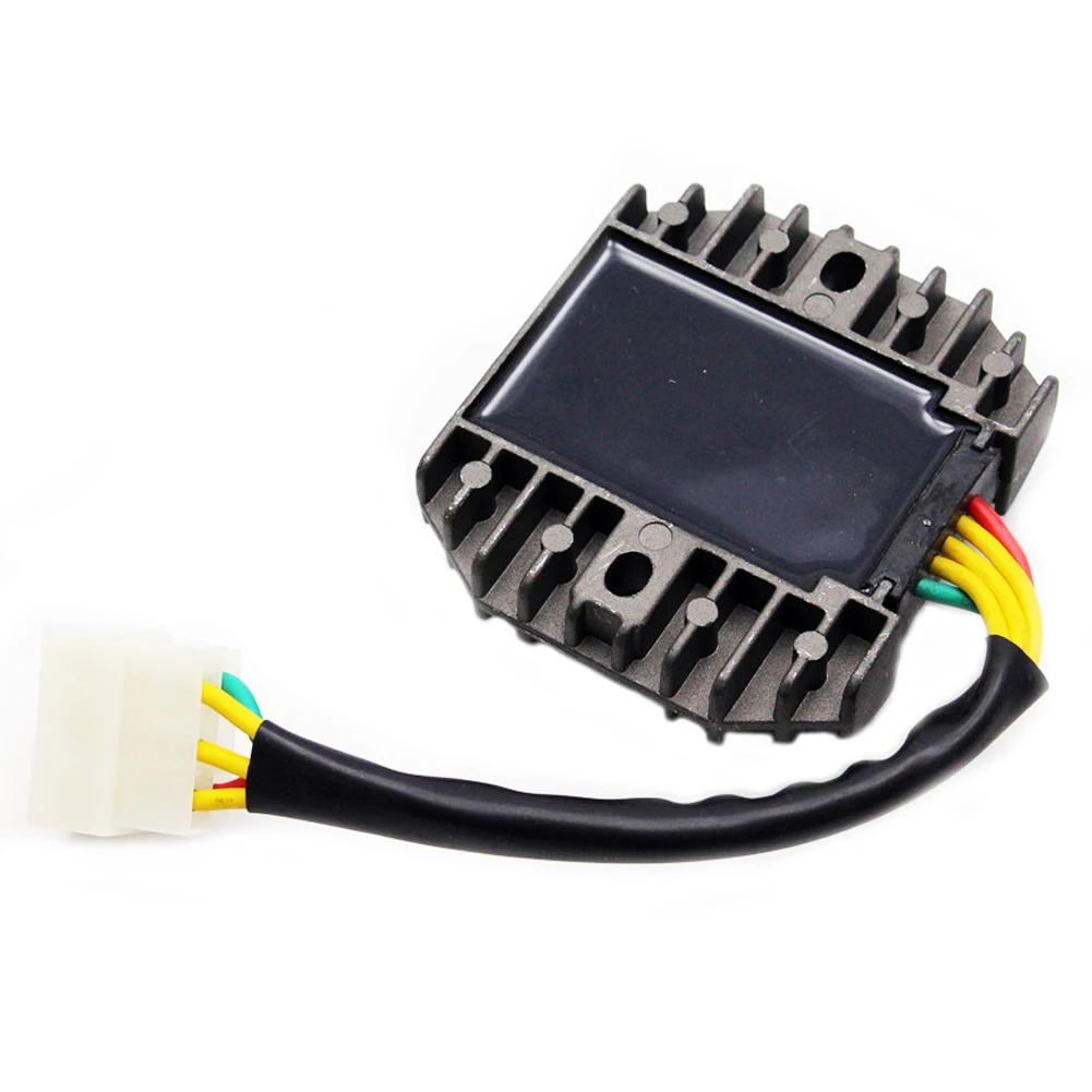 Regulator Voltage Rectifier Black For TDM850 XVZ1300 1995-2005 FZS600 1998-2003 XV125 XV250 XV400 Motorcycle Aluminum