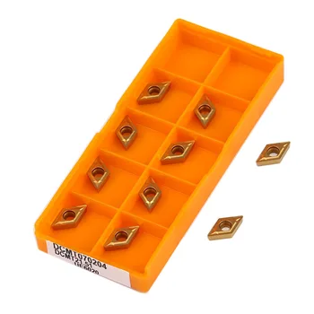 Ccmt060208 cmt060204 dcmt070204 dcmt070208 vp15tf ue6020us735超硬インサートcnc旋盤ツール穴回転ブレードカッター