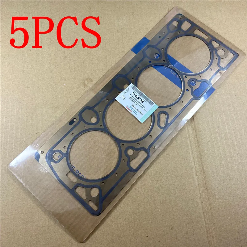 5PCS Cylinder Head Gasket For Chevrolet Cruze Aveo OPEL ASTRA CORSA INSIGNIA SIGNUM VECTRA ZAFIRA 55355578