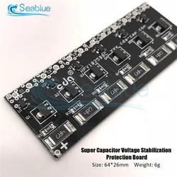 Single Row Super Farad Capacitor Balancing Protection Board Ultracapacitor Protection Board 2.5V -2.7V 1F -10F