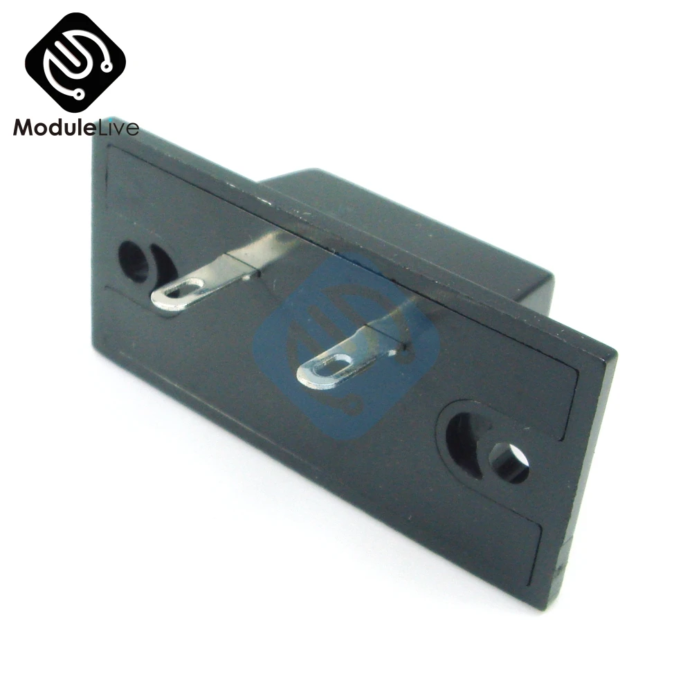 2PCS 2Terminal Speaker Connector Plate 2 Way Spring Push Release Connector Speaker Terminal Strip Block