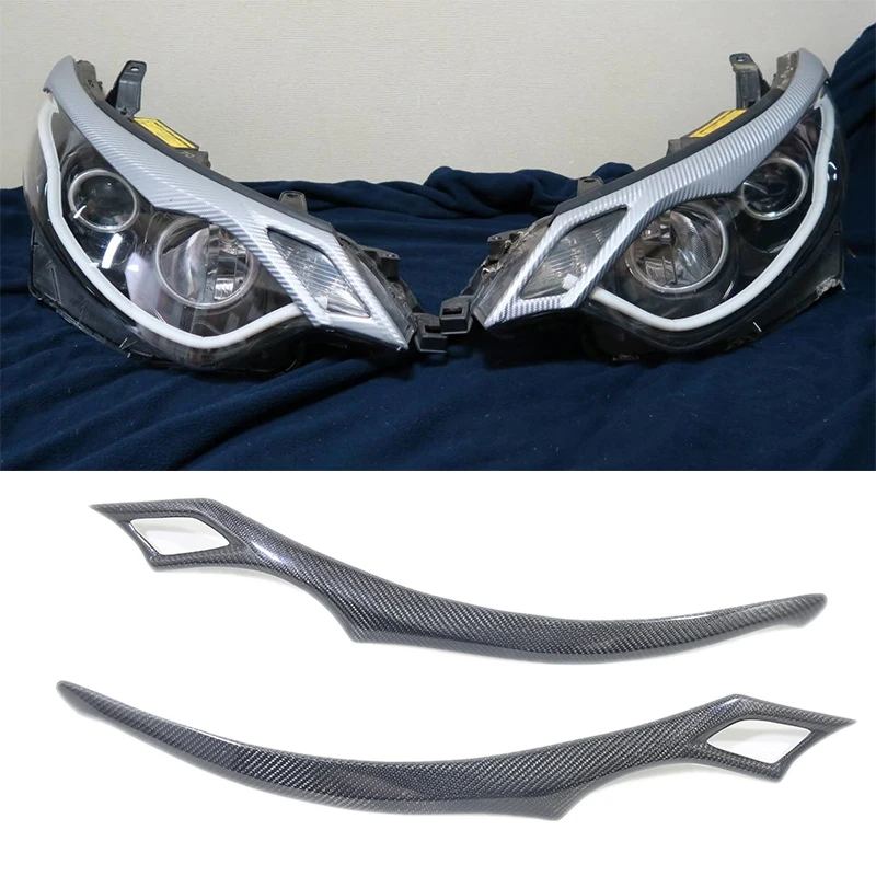 For Previa PREVIA/ESTIMA ACR50 Early stage carbon fiber headlights Eyebrows for 2006-2007