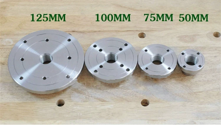 Imagem -02 - Polegada Torno de Madeira Chuck Face Placa M33 x 3.5 Rosca Flange Faceta Carpintaria Torneamento Ferramentas Acessórios 2