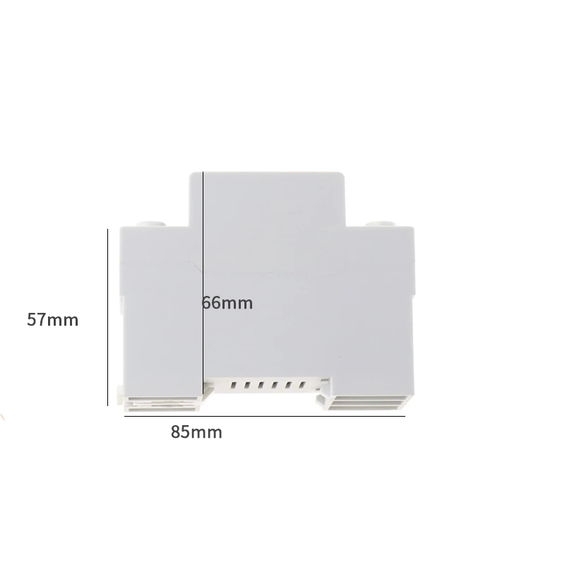 Home Usage Dual LED Display 40A 63A Din Rail 230V Adjustable Voltage Surge Protector Relay with Limit Current Protection