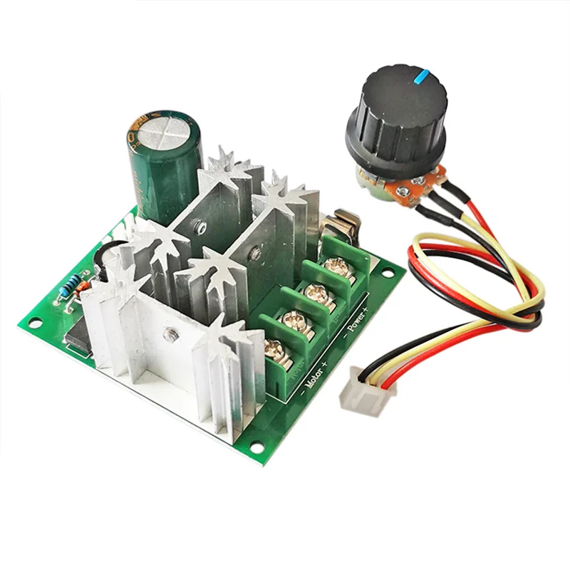 DC 6-90V 15A Pulse Width PWM Motor Speed Controller Switch Drehzahlregler Schalter 1000W PLC control