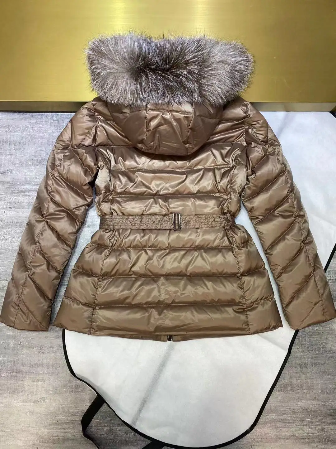 Women New Winter Down Jacket Short Tie Hat Coat White Goose Down Jacket.For Female Down Coat Winter Down Parkas Jacket Coat