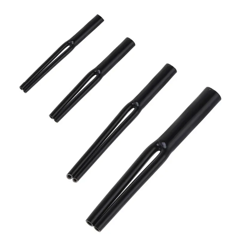 4Pcs Speaker Cable Y Splitter Pant Boot PVC Tube Audio Subwoofer DIY Accessories