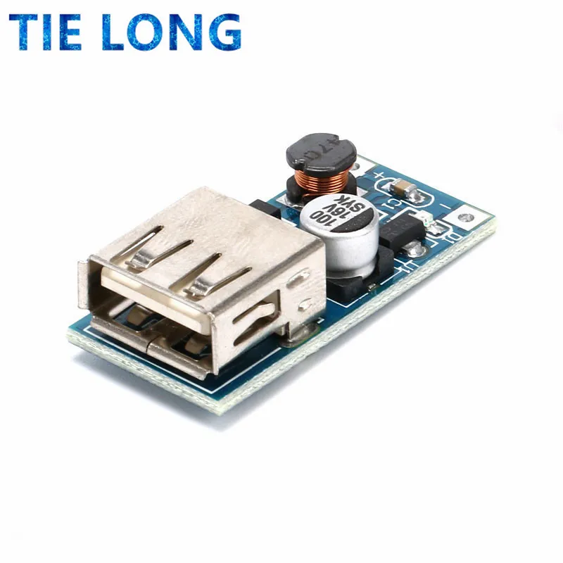 DC-DC 0.9V-5V to 5V 600MA Power Bank Charger Step Up Boost Converter Supply Voltage Module USB Output Charging Circuit Board