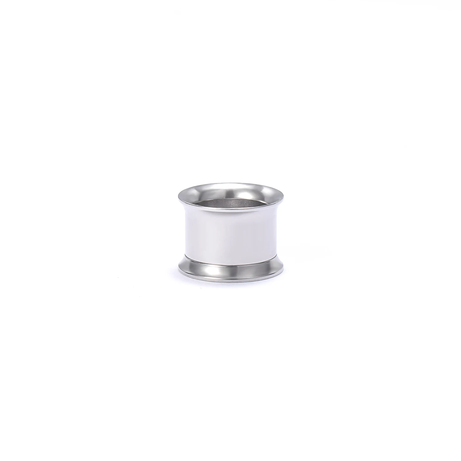 ZS 1 Paar 2–18 mm Ohrtunnel, Kegel-Dehnungssets, Ohr-Expander-Messgeräte aus 316L-Edelstahl, doppelt ausgestellte Ohrstöpsel, Körperpiercing – Detail 14