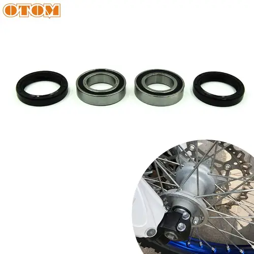 OTOM motocicleta 30*40*7 sello de aceite y rodamientos de rodillos de dirección de cubo de rueda delantera 69/22 para YAMAHA YZ125 YZ250 YZ250F YZ400F YZ 450F