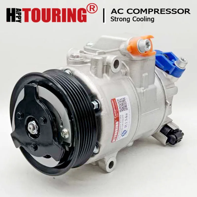 Air Conditioner ac compressor Compressor for VW POLO SEAT IBIZA CORDOBA 6Q0820803J 6Q0820803P 6Q0820808 6Q0820808D 6Q0820808F