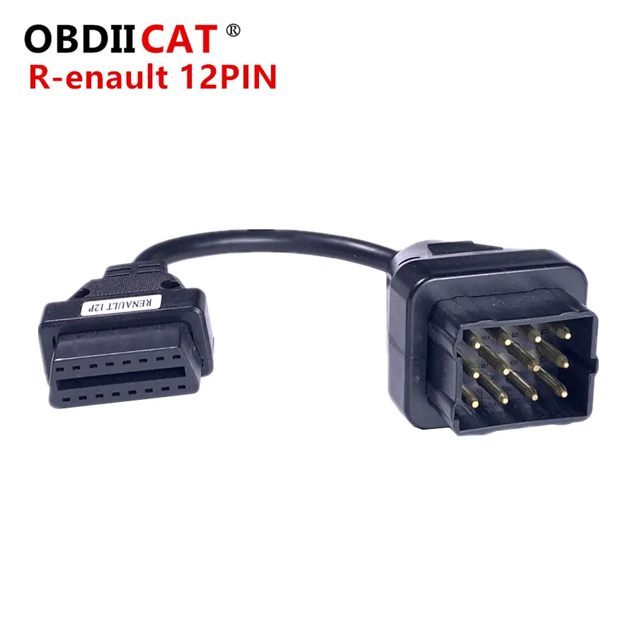 

High quality OBD2 12 pin to 16 pin Diagnostic Connector cable