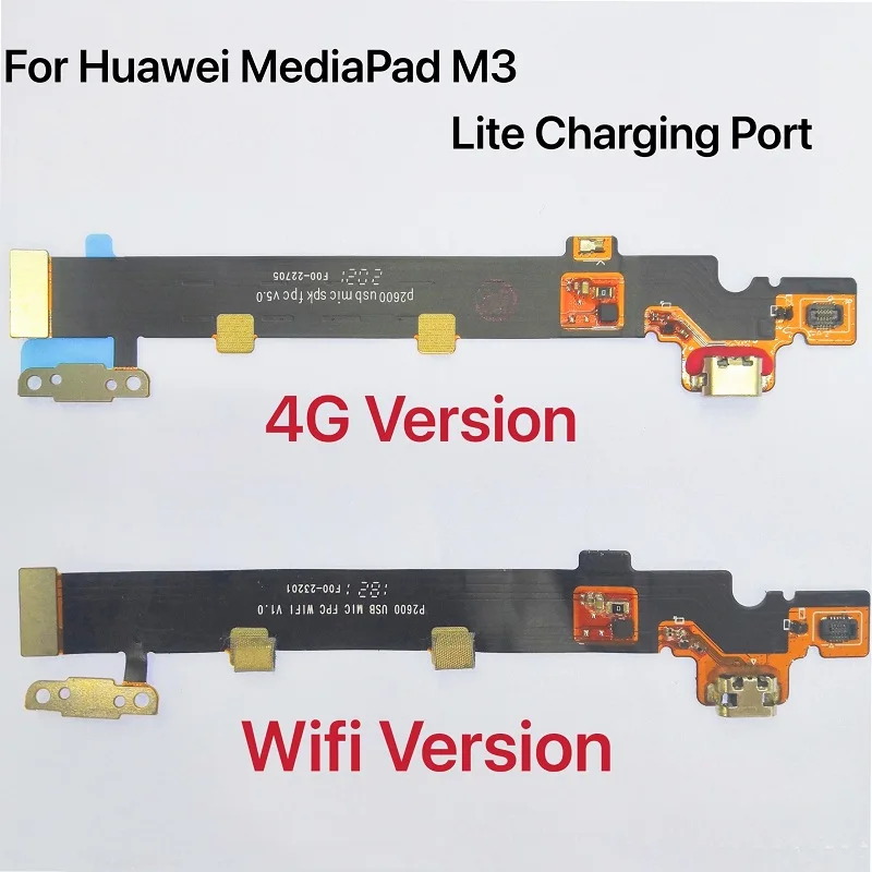 

USB Charging Port Connector Board For Huawei MediaPad M3 Lite 10 Flex Cable Replacement Part