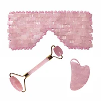 Set Completo de Cuarzo Rosa y Mascarilla