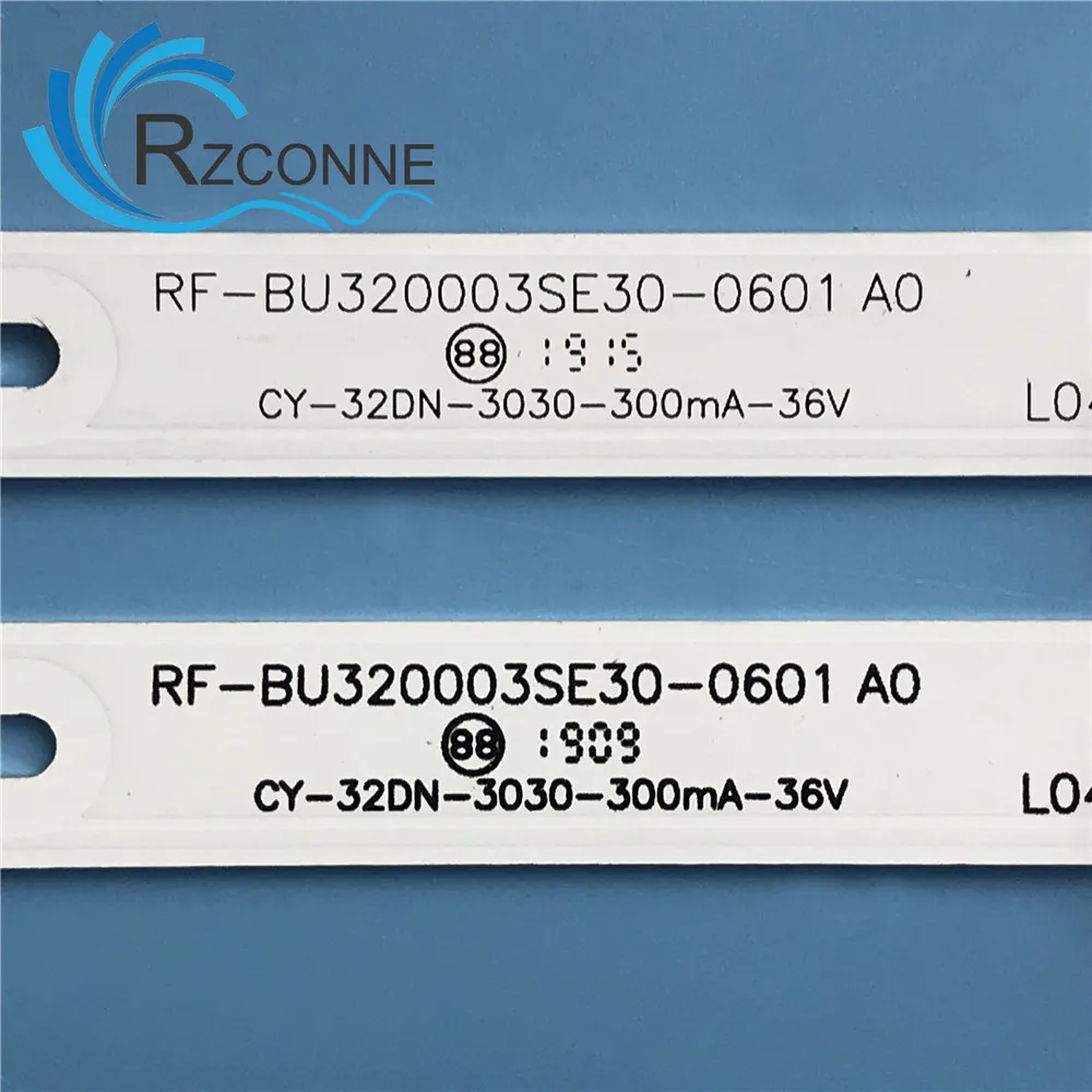 6V LED backlight strip 6 LAMP for RF-BU320E30-0601S-02 RF-BU320003SE30-0601 A0 32PL52TC-SM CY-32DN-3030-3000MA-36V PC32LH12T2C