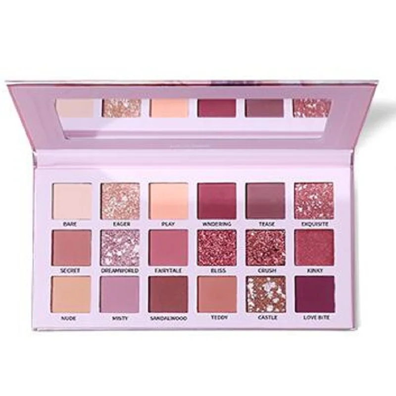 TT Rose Desert 18 Color Eye Shadow Pearlescent Pumpkin Color Earth Color DIY Makeup Eyeshadow Palette Get Five PCs Eye Shadow