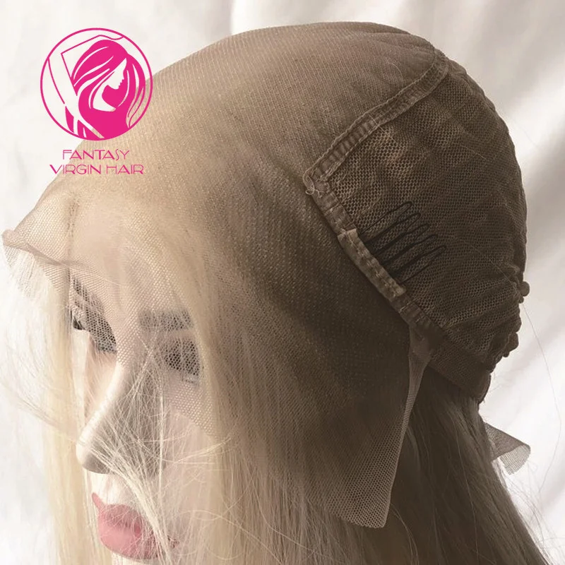 Curly Lace Front Wig Ombre Blonde Human Hair Frontal Wigs for Women Free Part 13x6 Brazilian Cheap Sale Preplucked Thick Density