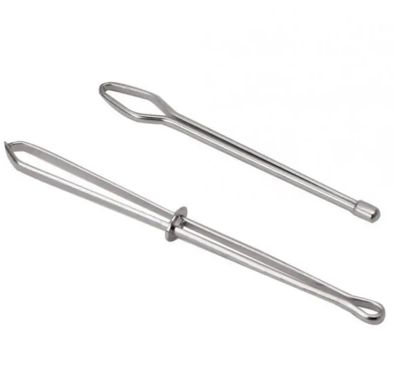 2pcs DIY Elastic Band Threading Device Clothing Sewing Tools Garment Clips Elastic Strip Punch Cross Stitch Practical Tools