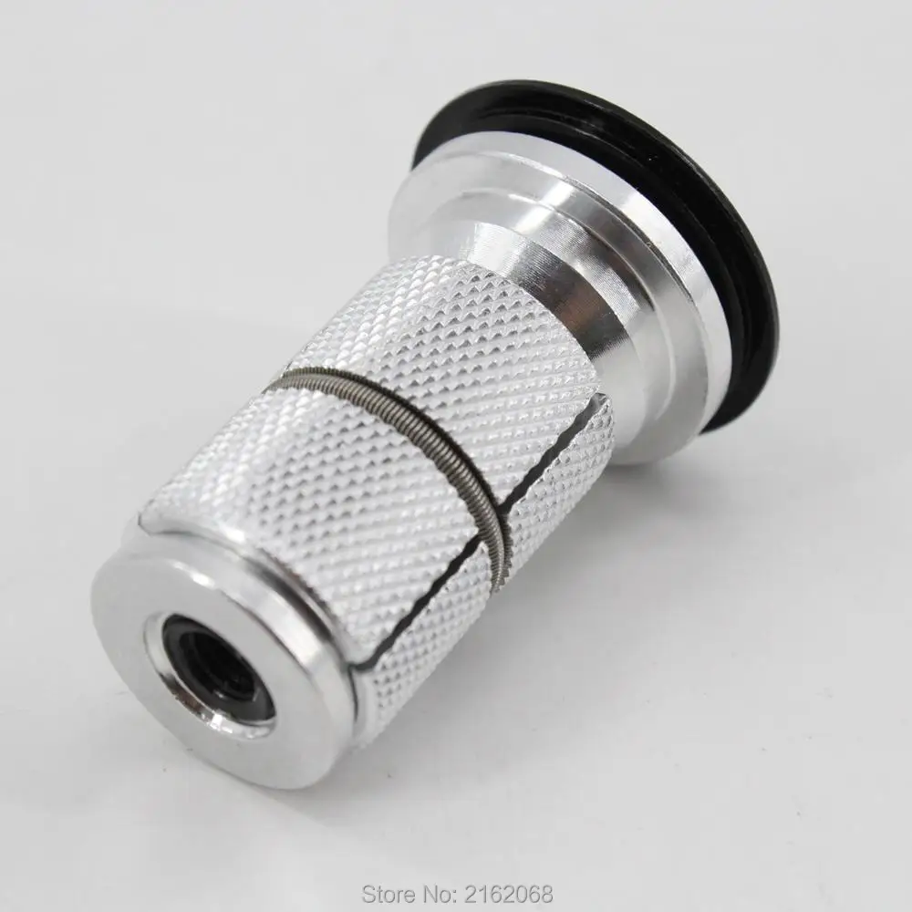 New bike headsets locking device Aluminum alloy swell expand dilate nut bicycle top cap with plastic waterproof plug new