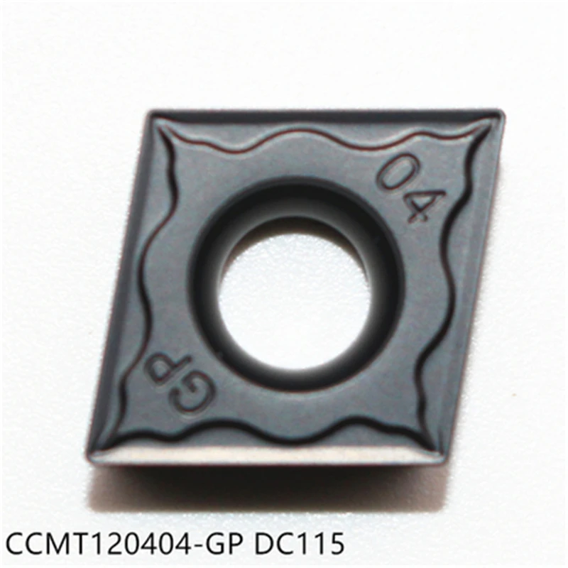 10 sztuk CCMT060204 CCMT09T304 CCMT120404 DC5115 wkładki z węglika wysokiej jakości narzędzia CNC tokarka do toczenia narzędzie do żeliwa
