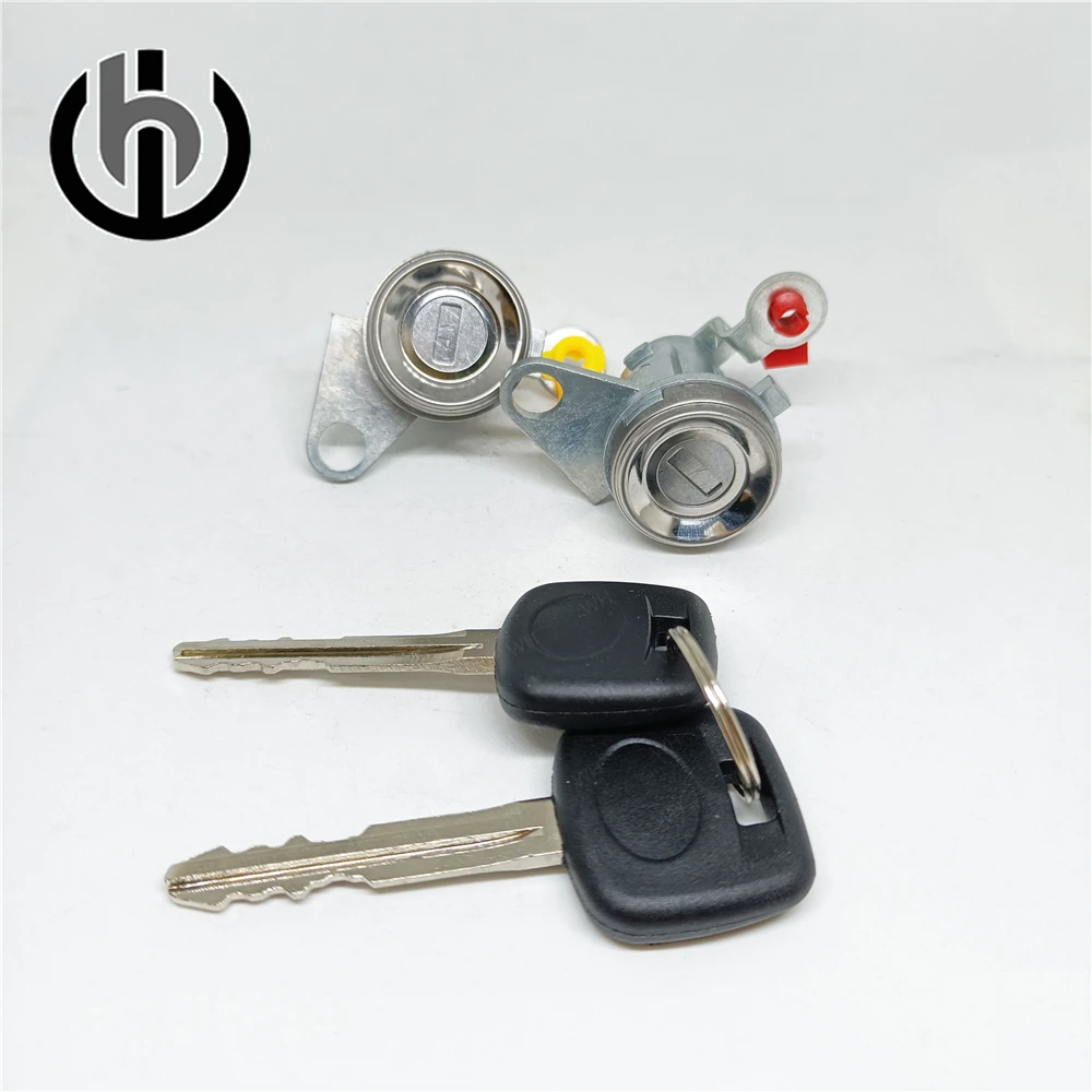 HS Pair Left & Right Door Lock Cylinder Set With Keys For 93-97