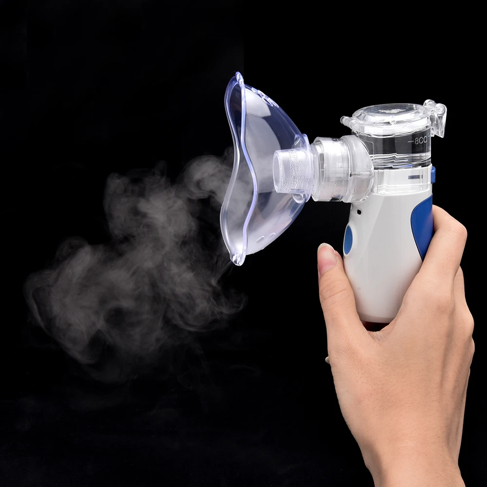 Steam Asthma Inhalation Device Salt Quiet Inhaler For Nose Treatment Nebulizer Machine Handheld Portable Vaporizer Nebulizator