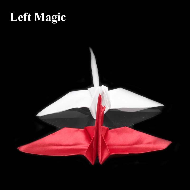 Crane Magic (Origami Magic) Magic Trick Paper Crane Close Up Magic Props Street Accessories Mentalism C2087