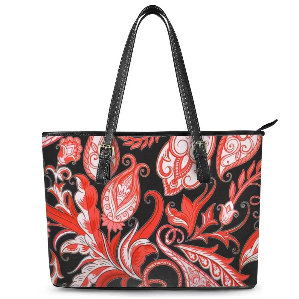 

Best Sale Polynesian Traditional Tribal Style Print Women Handbags custom Tote Large Capacity Hand bag Fashion Travel Handbag