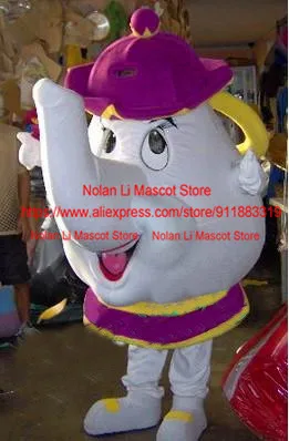 Quickly Customize Girl Teapot Mascot Costume Movie Props Cartoonnime Cosplay Birthday Party Holiday Celebration 532