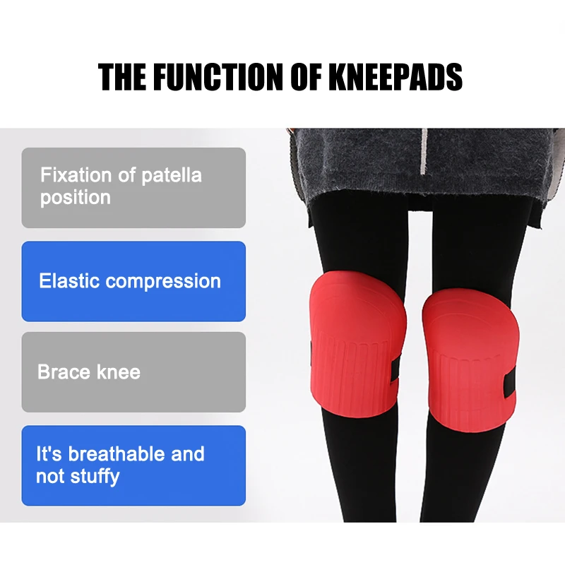 1 par casa jardinagem joelheiras com leve almofada de espuma eva impermeável com alça ajustável gdeals