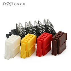 1 Set 8 Pin 927365-1 Automotive Connectors White Yellow Red Brown Rectangular Male Female Wiring Socket